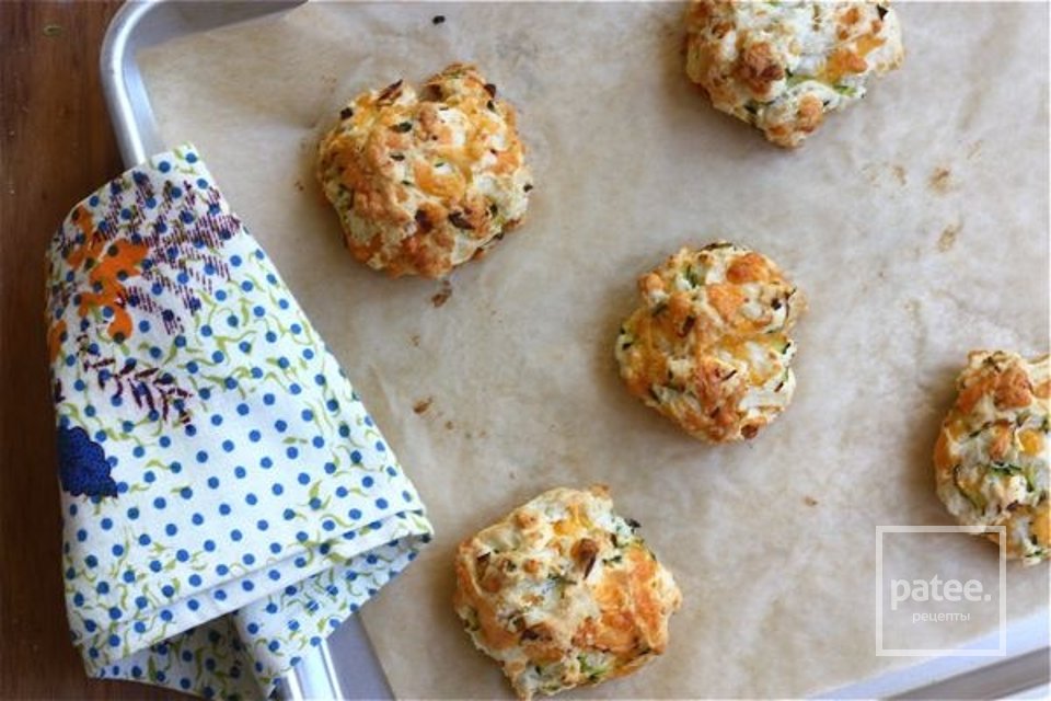 Кабачковое печенье с чеддером - Шаг 9