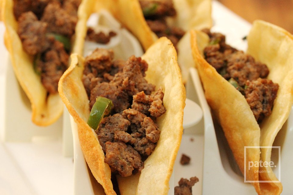 Тако с мясом и капустой - Шаг 16