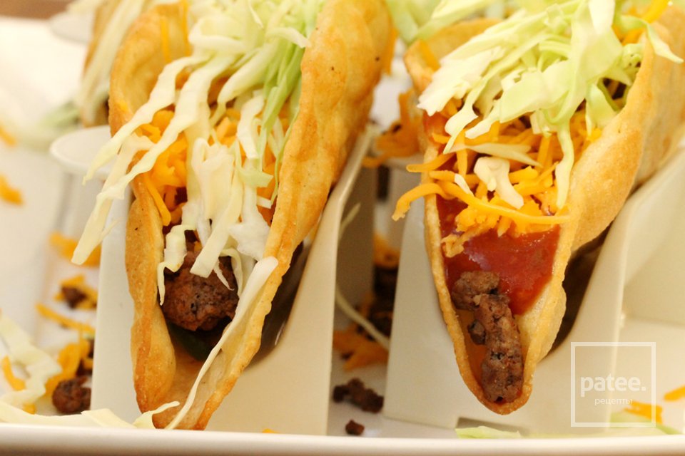 Тако с мясом и капустой - Шаг 19