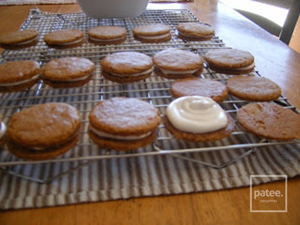 Печенье с зефиром и шоколадом - Шаг 16