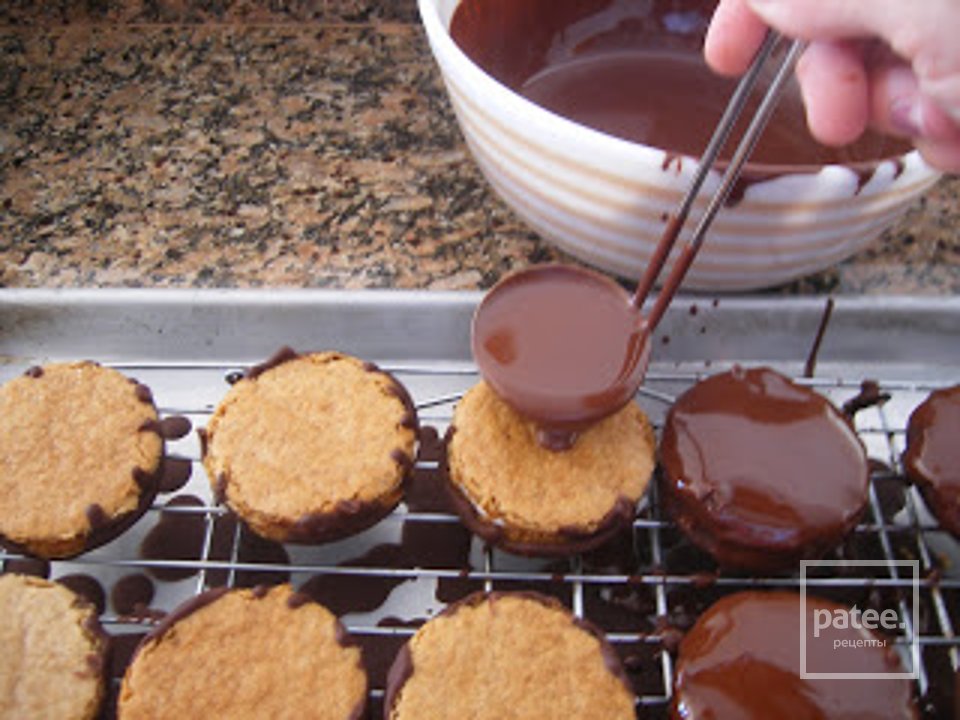 Печенье с зефиром и шоколадом - Шаг 22