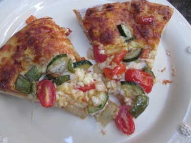Рецепт Овощная пицца