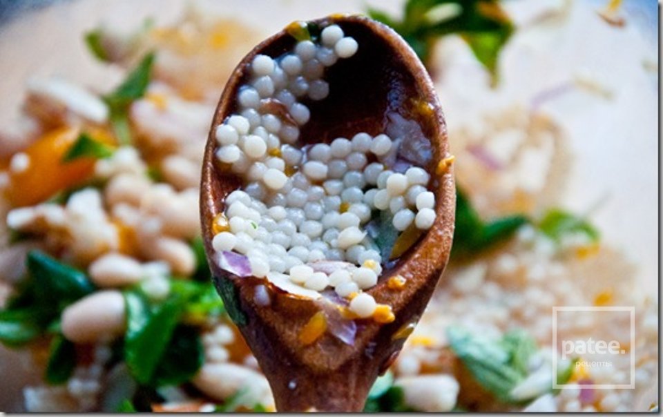 Салат из кускуса с мандаринами - Шаг 5