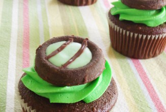 Шоколадные кексы со вкусом мяты