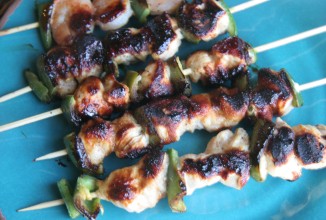 Куриный шашлык с перцем Халапеньо