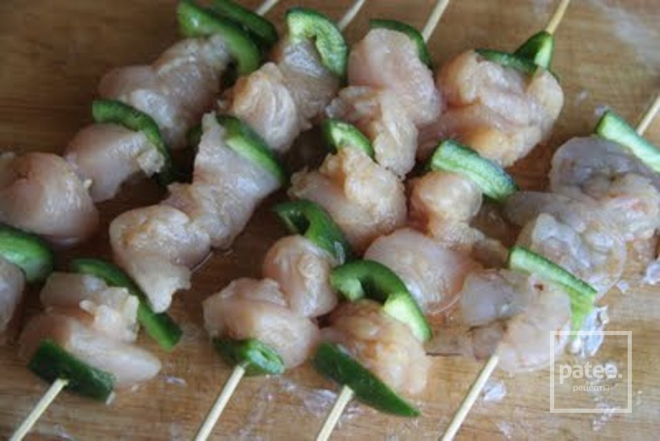 Куриный шашлык с перцем Халапеньо - Шаг 6