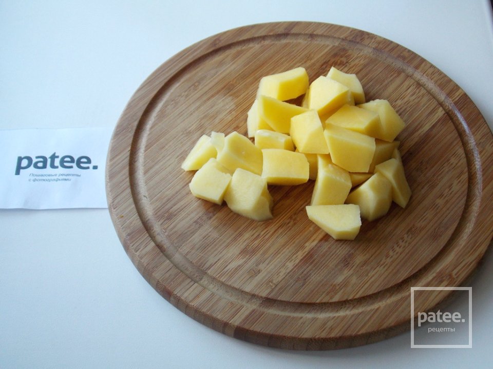 Суп с грибными галушками - Шаг 4