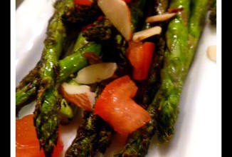 Спаржа на гриле