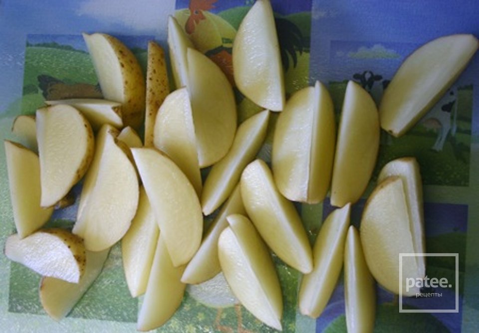 Печеный картофель с паприкой - Шаг 1