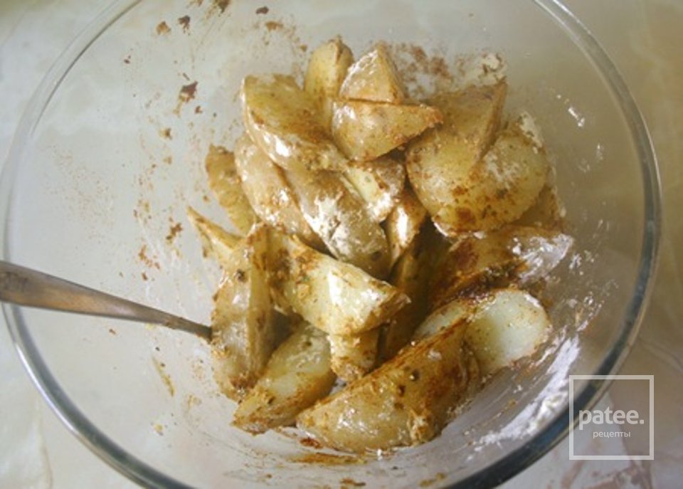 Печеный картофель с паприкой - Шаг 7