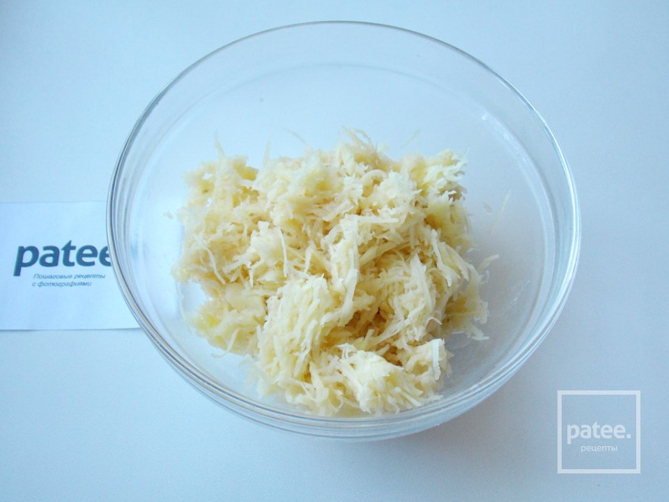 Драники запеченные с мясным фаршем - Шаг 2