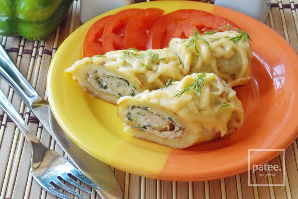 Драники запеченные с мясным фаршем - Шаг 14