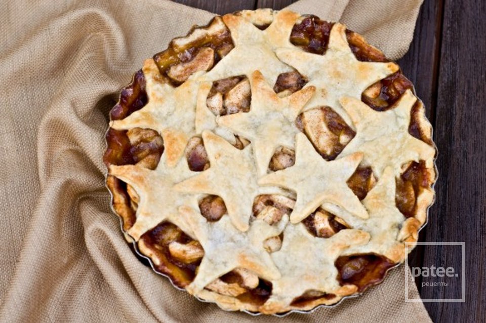 Яблочный пирог с карамелью - Шаг 12