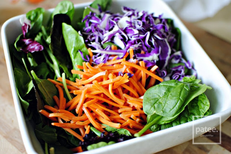 Салат с лососем и овощами - Шаг 13