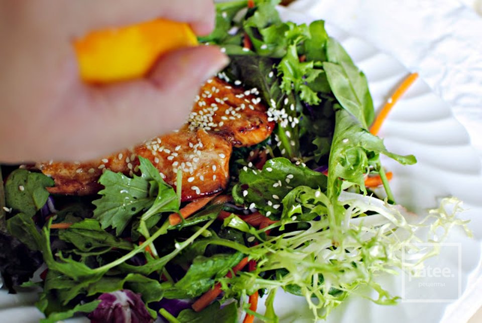 Салат с лососем и овощами - Шаг 18