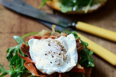 Утренний сэндвич - приготовление