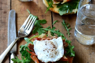 Утренний сэндвич - приготовление