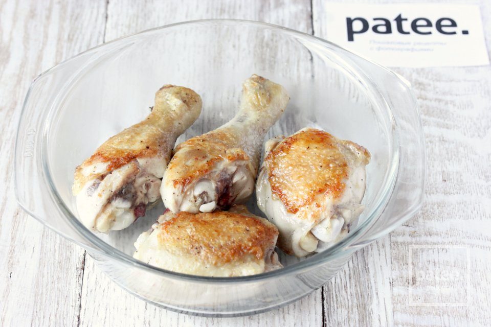 Курица в сметанно-чесночном соусе - Шаг 6