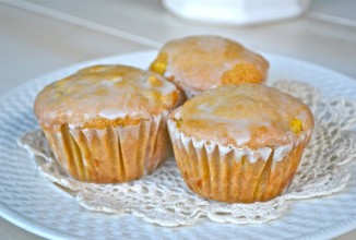 Персиковые кексы