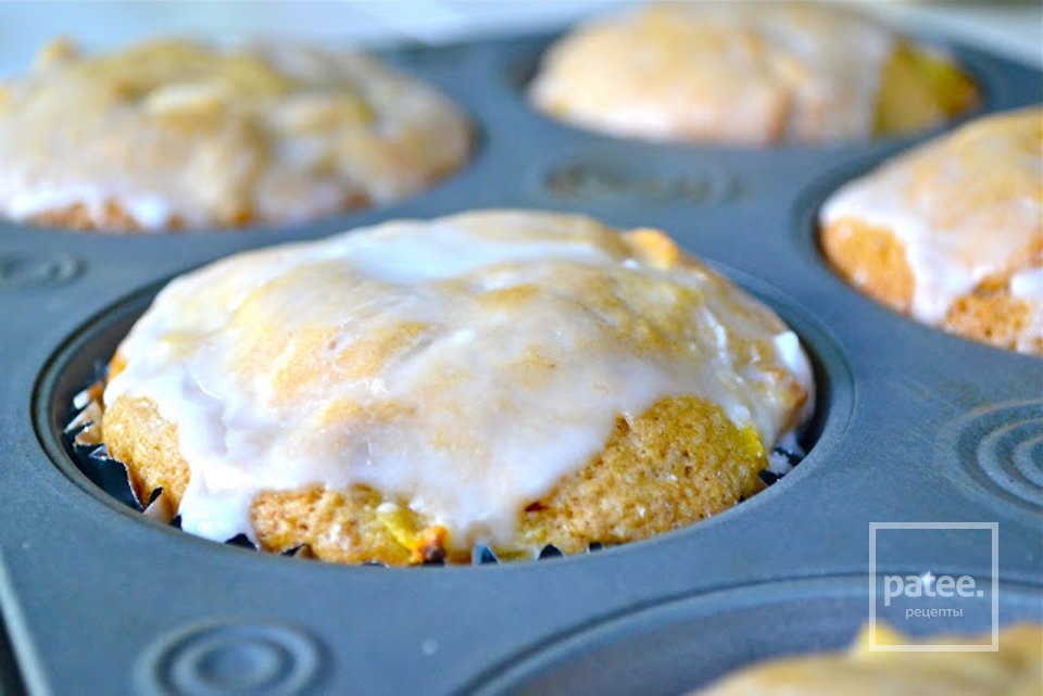 Персиковые кексы - Шаг 6