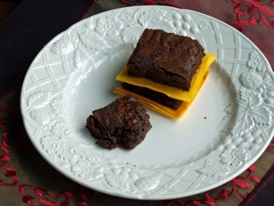 Рецепт Брауни с двойным шоколадом