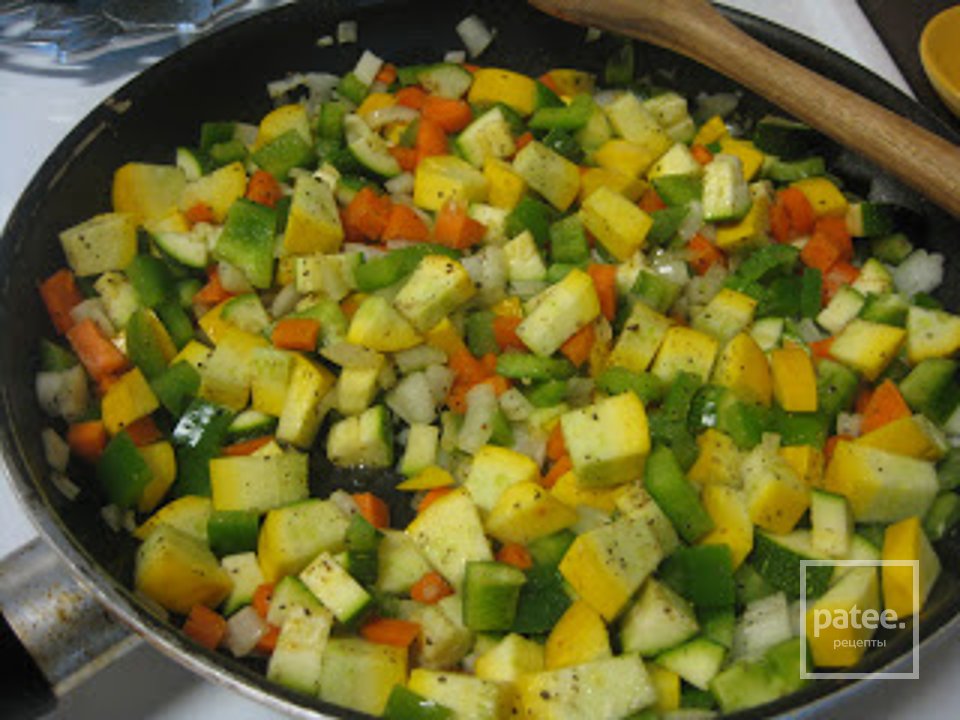 Летний салат с чечевицей - Шаг 3