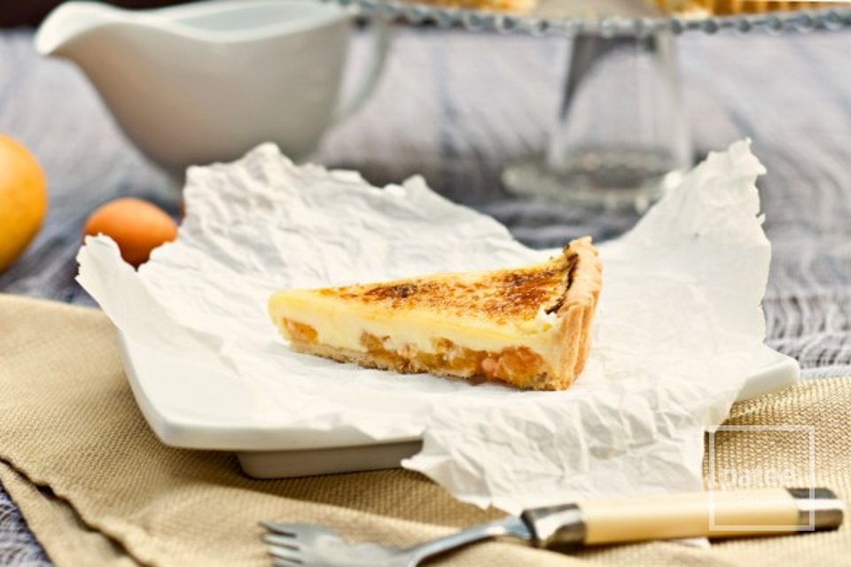 Пирог  с абрикосами и манго - Шаг 14