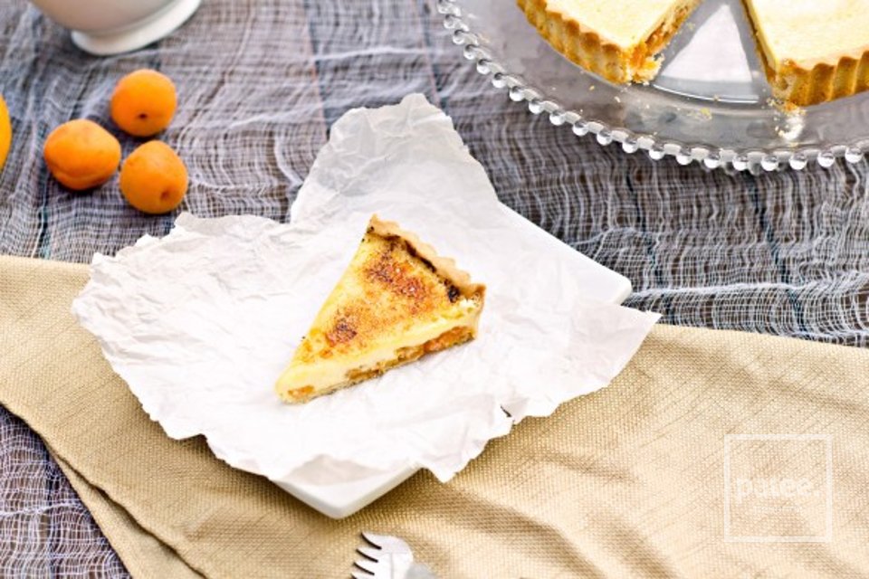 Пирог  с абрикосами и манго - Шаг 15