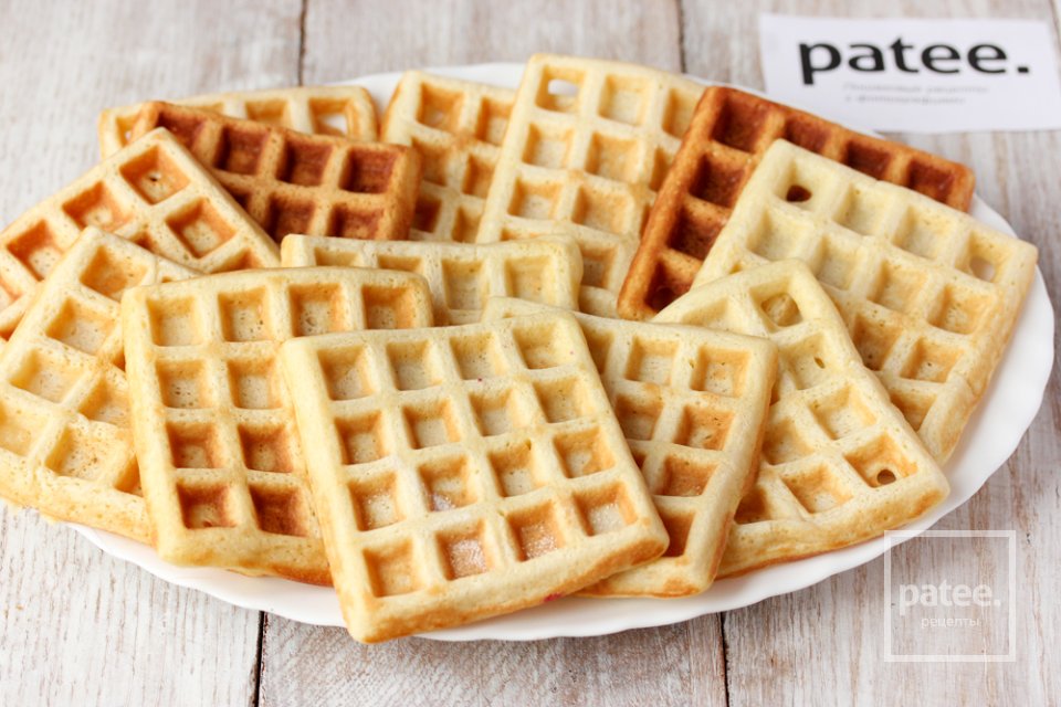 Бельгийские вафли (на дрожжевом тесте) - Шаг 13