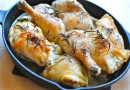 Курица с тимьяном и розмарином
