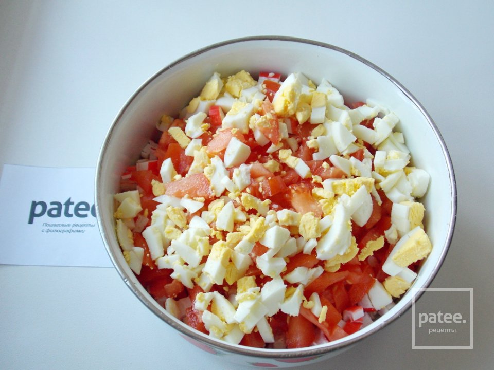 Салат "Коралловый риф" - Шаг 7