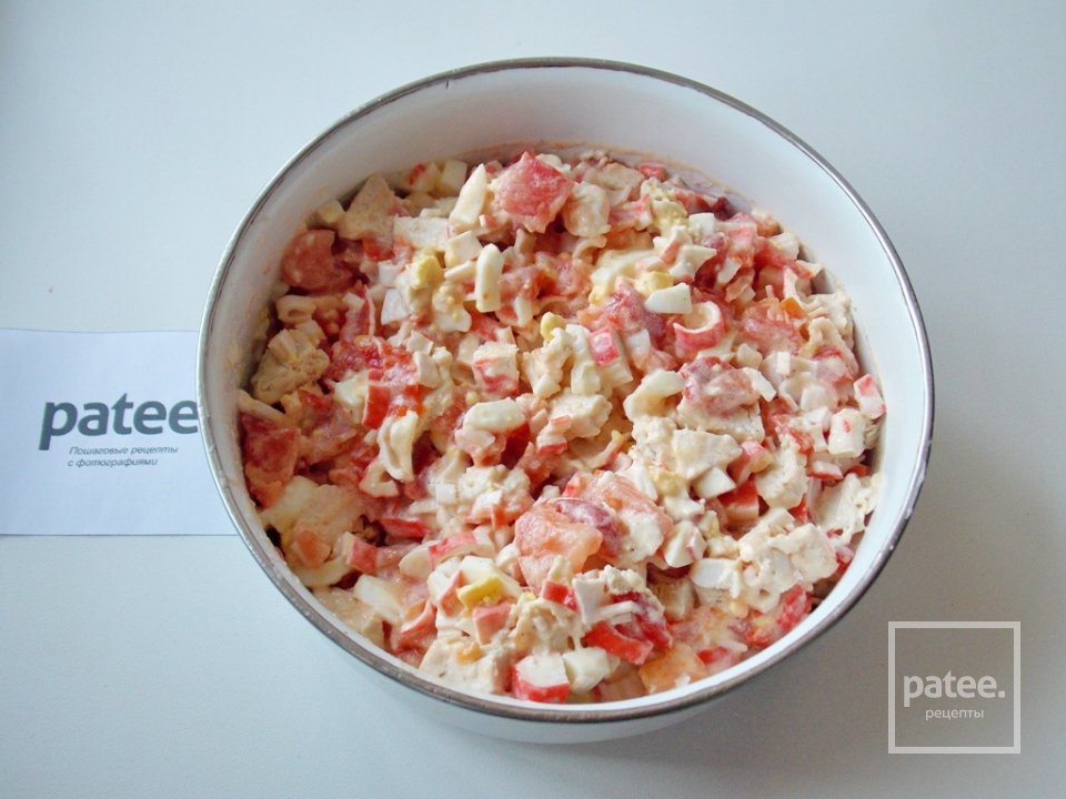 Салат "Коралловый риф" - Шаг 11