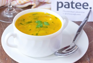 Суп с галушками по-домашнему