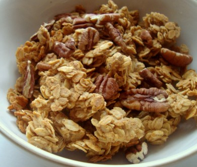 Рецепт Гранола с арахисовым маслом