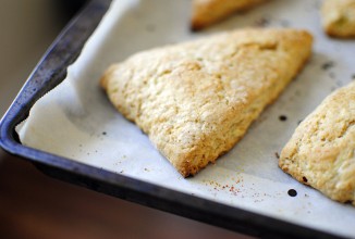 Яблочное печенье с корицей