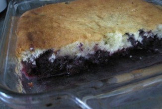 Черничный пирог
