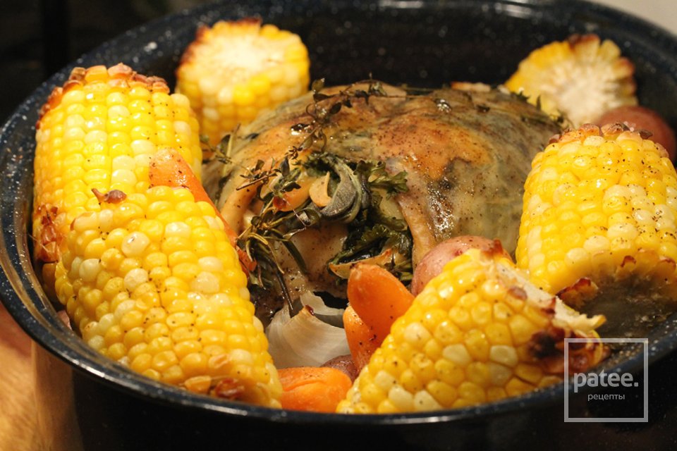 Курица с овощами - Шаг 19