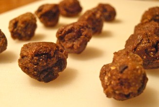 Овсяные трюфели с шоколадом