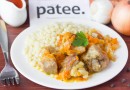 Свинина тушеная с овощами в сметане