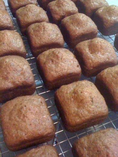 Рецепт Кабачковый хлеб с орехами и ананасами