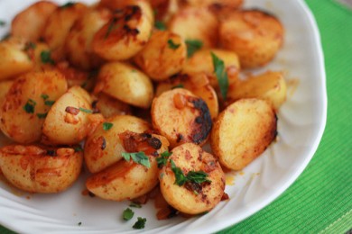 Рецепт Жареный картофель с паприкой