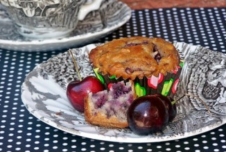 Вишневые кексы