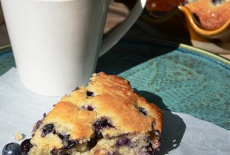 Черничный кекс