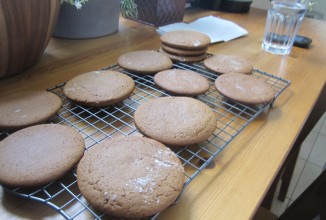 Печенье с ромом и патокой