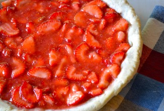 Клубничный пирог