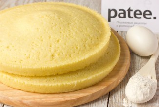 Бисквит в микроволновке