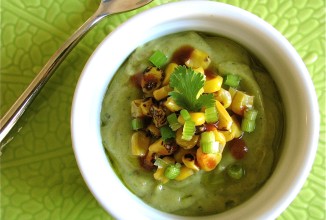 Суп-пюре из авокадо