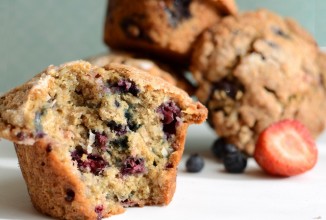 Ягодные кексы