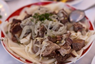 Бешбармак из баранины