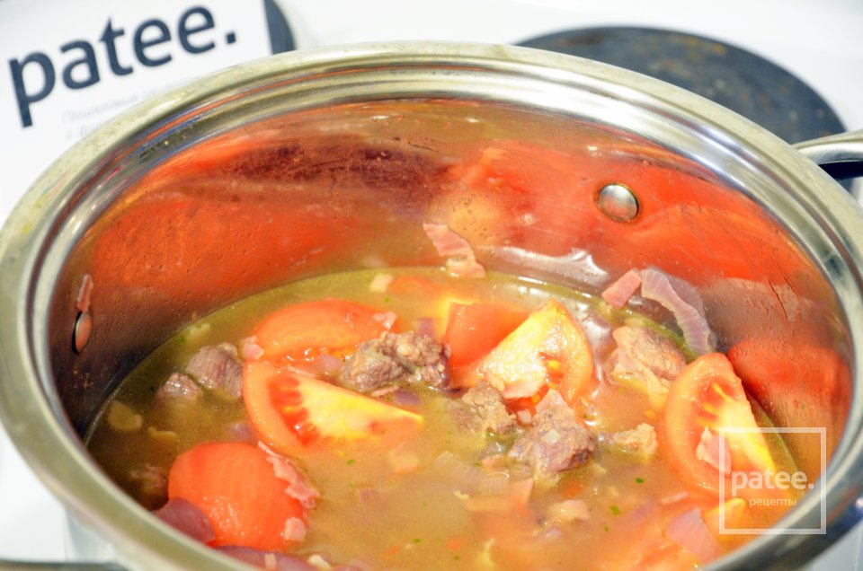 Гуляш из баранины с овощами - Шаг 10